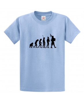 Evolution Classic Unisex Kids and Adults T-Shirt
